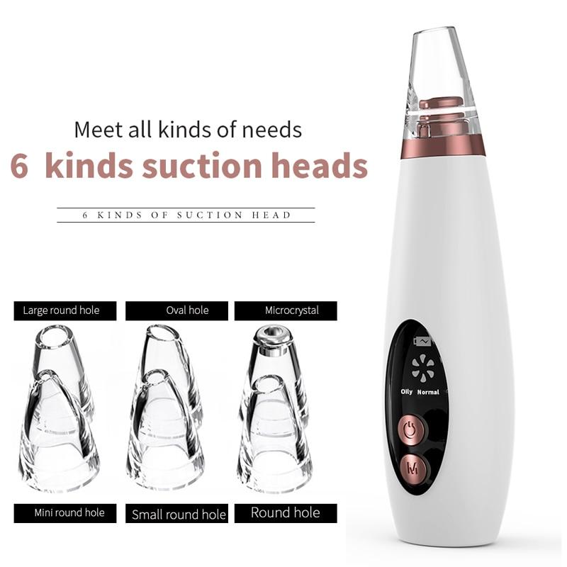 Pore Cleaner Blackhead Remover Vacuum Face Skin Care Suction Black head Black Dots Blackheads Pimples Removal Deep Cleaning Tool|Home Use Beauty Devices