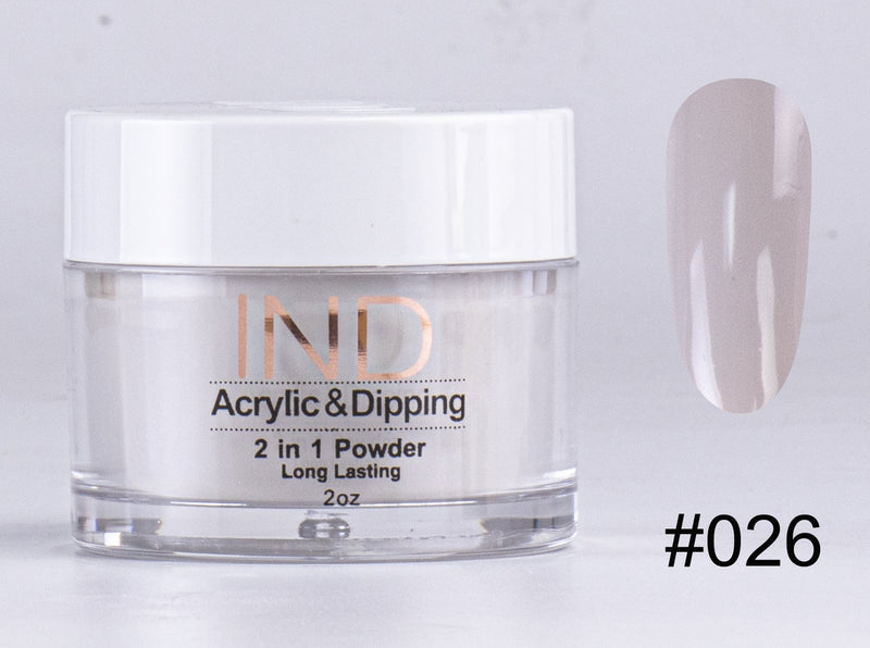 IND 2 In 1 Dip Acrylic Powder 2 Ounces -