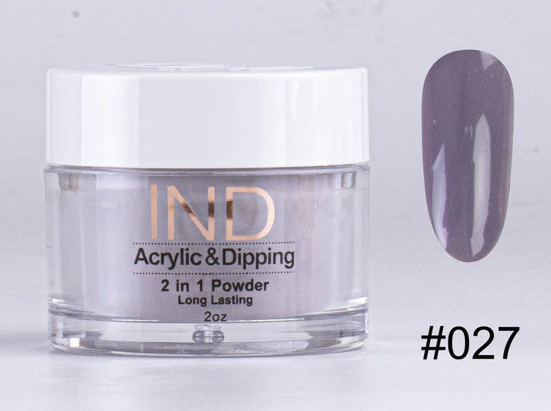 IND 2 In 1 Dip Acrylic Powder 2 Ounces -