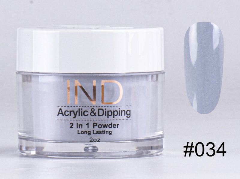 IND 2 In 1 Dip Acrylic Powder 2 Ounces -