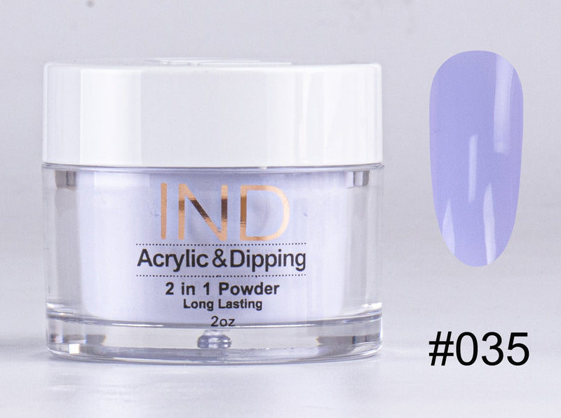 IND 2 In 1 Dip Acrylic Powder 2 Ounces -