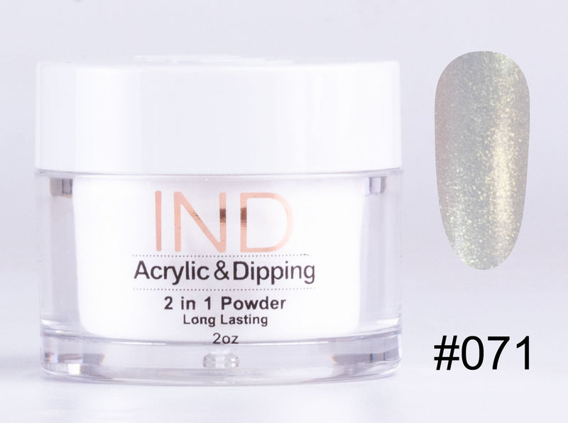 IND 2 In 1 Dip Acrylic Powder 2 Ounces -