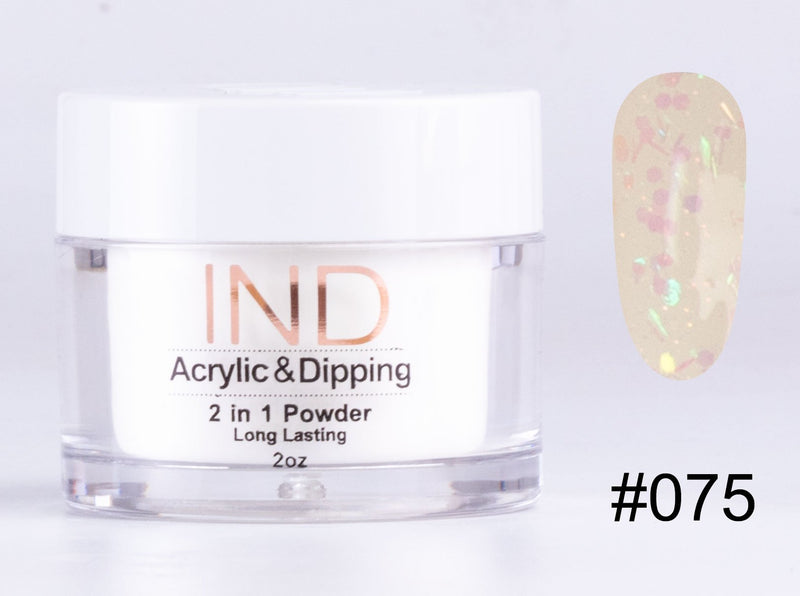 IND 2 In 1 Dip Acrylic Powder 2 Ounces -