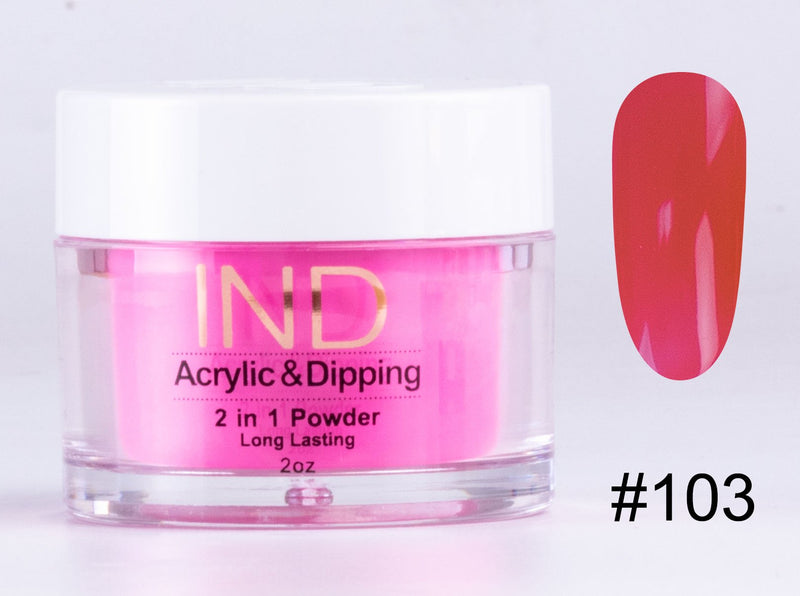 IND 2 In 1 Dip Acrylic Powder 2 Ounces -