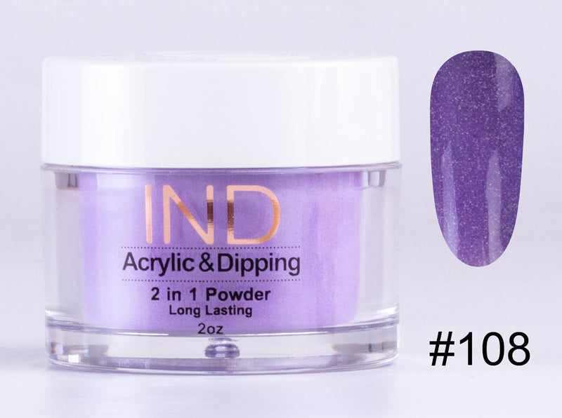 IND 2 In 1 Dip Acrylic Powder 2 Ounces -