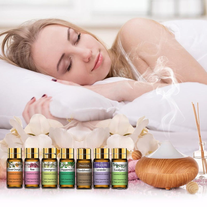 Pure Essential Oils 15pcs Gift Set Natural Plant Aroma Essential Oil Diffuser Eucalyptus Vanilla Mint Geranium Rose Tea Tree Oil|Essential Oil