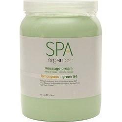 BCL Spa Massage Cream Lemongrass Green Tea (64 oz)