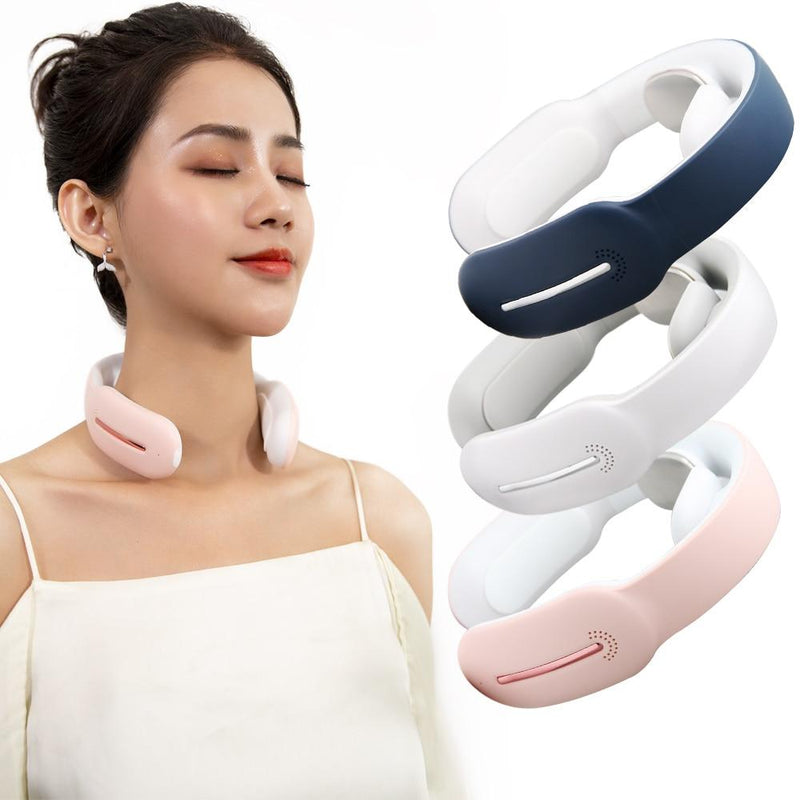 Smart Electric Neck and Shoulder Massager Low Frequency Heating Pain Relief Tool Health Care Relax Health Tool Relaxation|Neck Massage Instrument