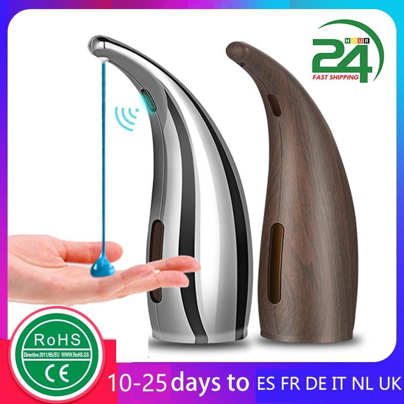 Soap Dispenser Pump Automatic Liquid Soap Dispenser Infrared Smart Sensor Touchless Foam Shampoo Dispensers For Kitchen Bathroom|Liquid Soap Dispensers