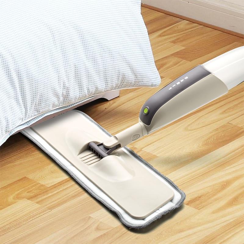 Spray Floor Mop with Reusable Microfiber Pads 360 Degree Handle Mop for Home Kitchen Laminate Wood Ceramic Tiles Floor Cleaning|Mops