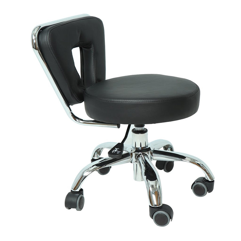 GTP Stool Pedicure 12 - Black