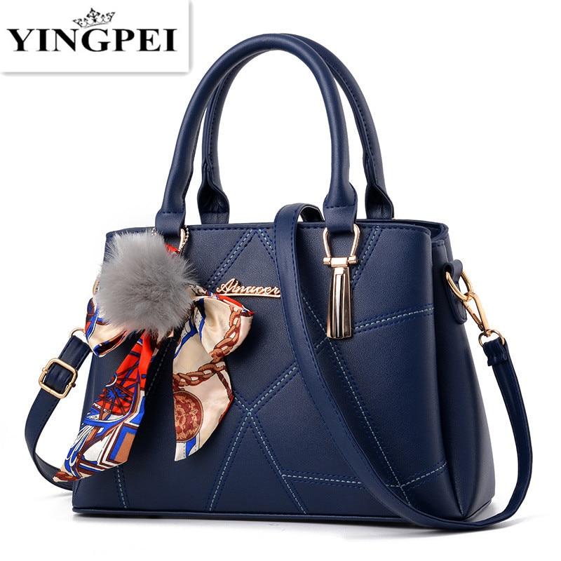 YINGPEI Women Bag leather handbags messenger bags shoulder bag famous brands Top Handle women Handbag purse pouch High Quality|brand leather handbag|leather handbagsleather handbag brand