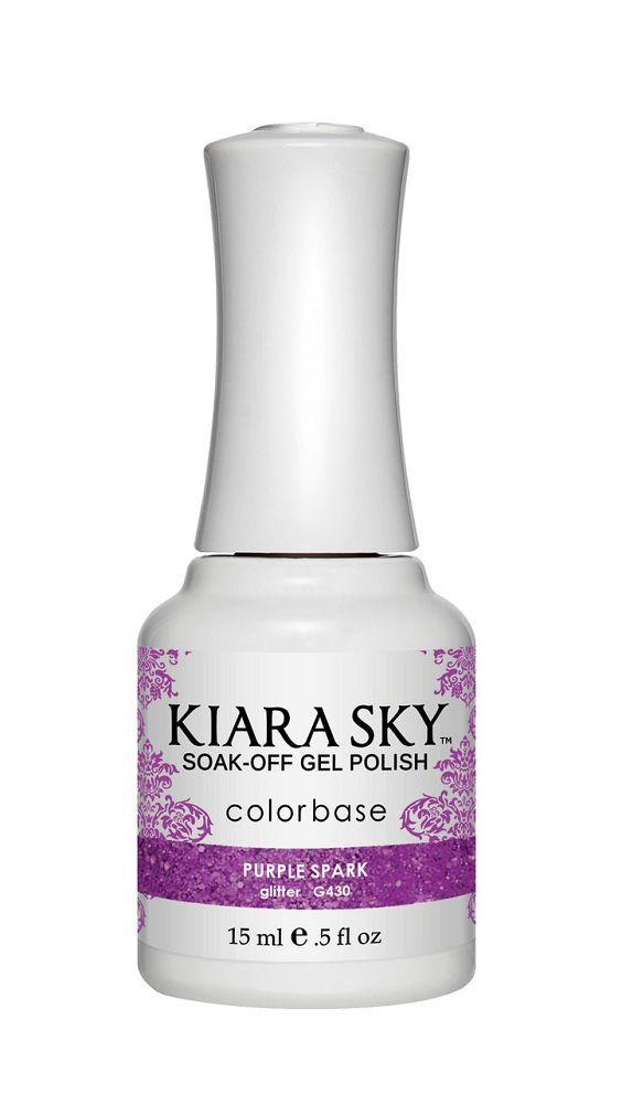 KIARA SKY GEL + MATCHING LACQUER (DUO) - G430 Purple Spark