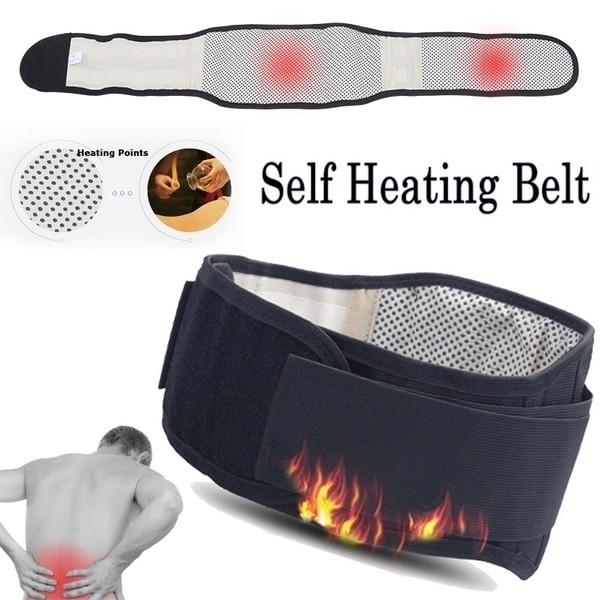 Adjustable Waist Tourmaline Self heating Magnetic Therapy Back Waist Support Belt Lumbar Brace Massage Band Health Care|Braces & Supports