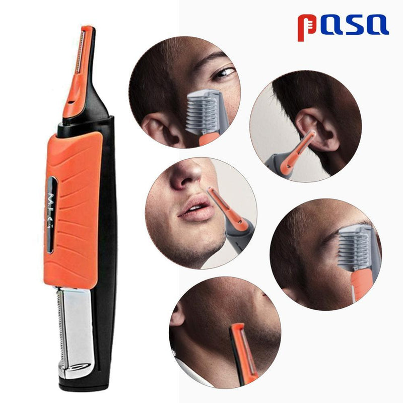 Micro Precision Eyebrow Ear Nose Trimmer Removal Clipper Shaver Unisex Personal Electric Face Care Hair Trimer With LED Light|Nose & Ear Trimmer