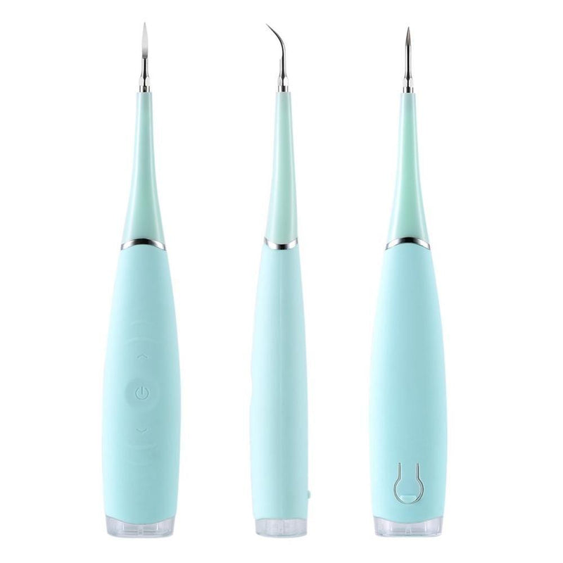 Portable Electric Sonic Dental Scaler Tooth Calculus Remover Tooth Stains Tartar Tool Dentist Whiten Teeth Health Hygiene white|Oral Irrigators