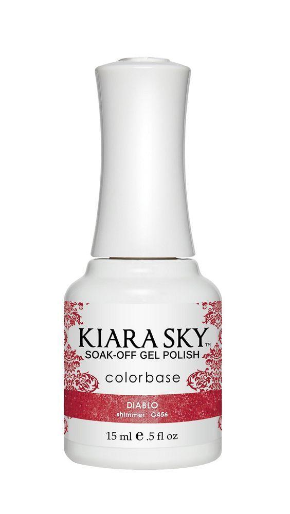 KIARA SKY GEL + MATCHING LACQUER (DUO) - G456 Diablo