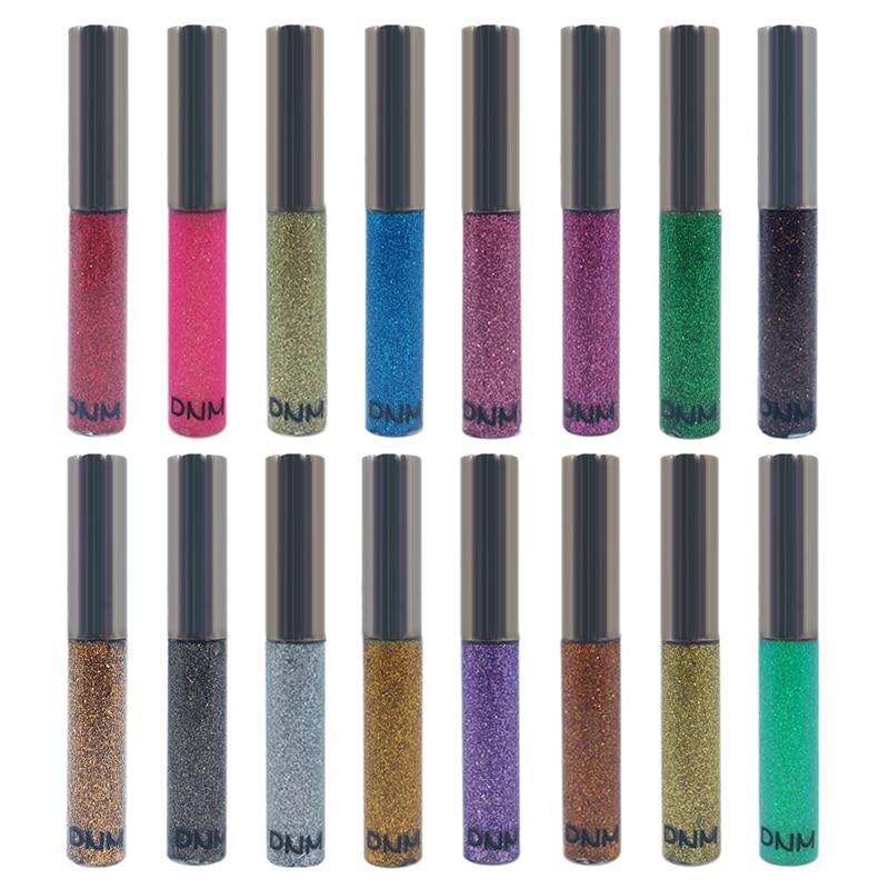 1pc Shiny pearlescent Waterproof Eyeshadow Glitter Liquid Eyeliner Makeup Metallic Eye Liner Long Lasting Cosmetic Tools TSLM2|Eye Shadow & Liner Combination