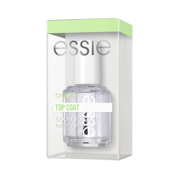 Essie Top Coat Nail Polish, Good To Go Top Coat, Fast Dry & Shine