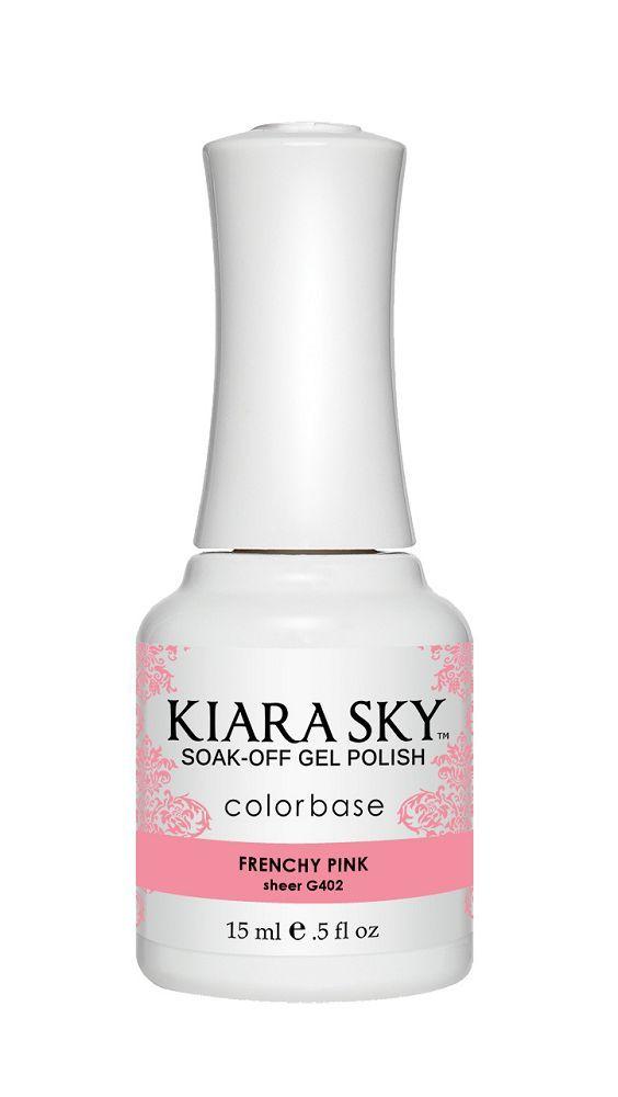 KIARA SKY GEL + MATCHING LACQUER (DUO) - G402 Frenchy Pink