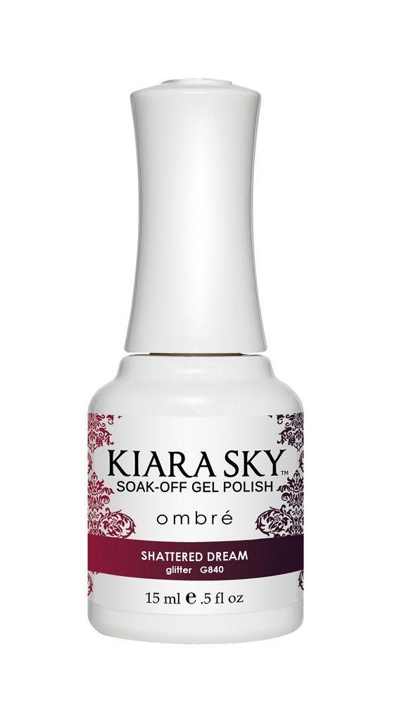 Kiara Sky Gel Polish - G840 Shattered Dream
