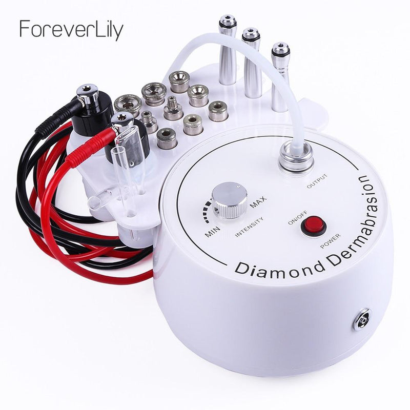 Foreverlily Diamond Microdermabrasion Dermabrasion Machine Water Spray Exfoliation Beauty Machine Wrinkle Face Peeling Machine|Microdermabrasion Peel Machine