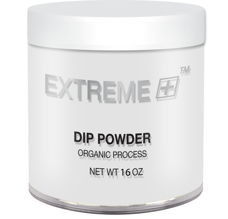 EXTREME+ Dipping Powder Organic - Pink & White: Crystal Clear