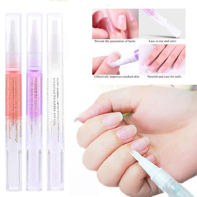 US EU STOCK 15 Fruit Flavour Nutrition Cuticle Oil Pen Hydrating Nail Art Oil Pen Nail Treatment Oil Nail Polish Tool TSLM1|Nail Treatments