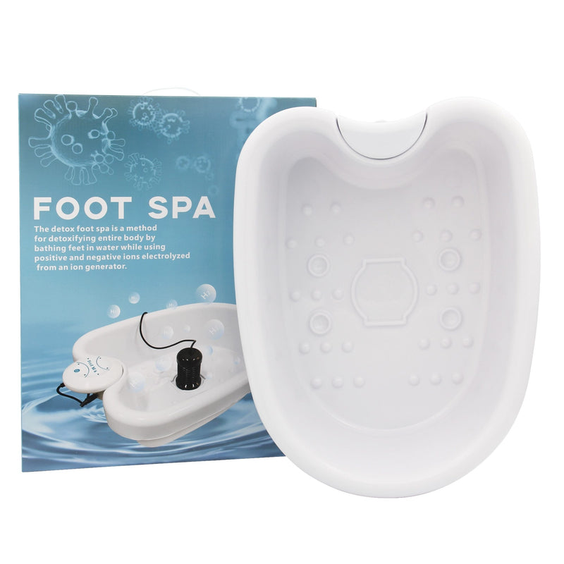 Foot Spa Massager Ionic Foot Bath Tub Basin for All Detox Foot Bath Spa Footbath Machines Heavy Duty Tub Health Care sdyfu|Foot Bath