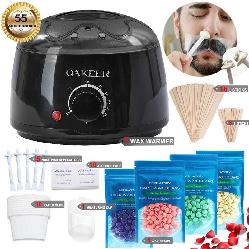 Depilation wax dipping pot hair removal waxing kit Removing Unwanted Hairs in Legs and Other Body Parts|Epilators