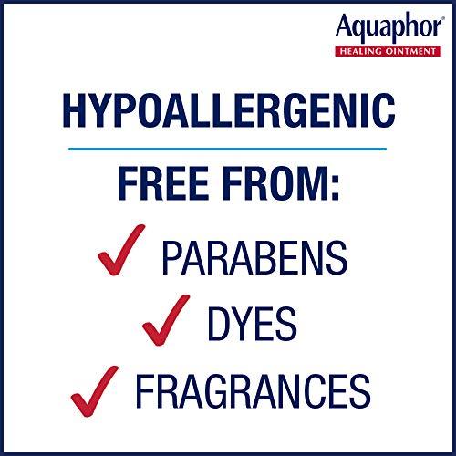 Aquaphor Healing Ointment - Moisturizing Skin Protectant for Dry Cracked Hands, Heels and Elbows, 14 oz. Jar