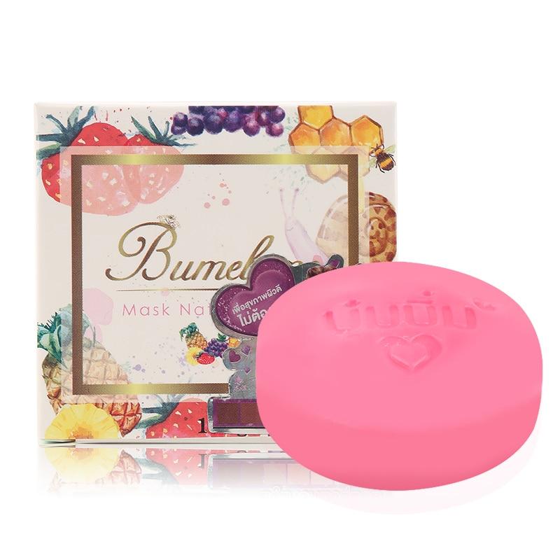 Thailand Bumebime Fruit Essential Oil Pure Natural Soap Whitening Skin Moisturizing Cleansing Aromatherapy Bathing Soaps TSLM1|Sets