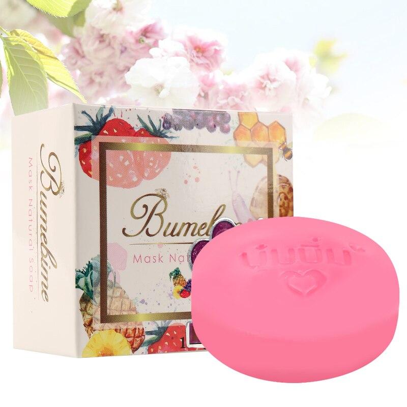 Thailand Bumebime Fruit Essential Oil Pure Natural Soap Whitening Skin Moisturizing Cleansing Aromatherapy Bathing Soaps TSLM1|Sets