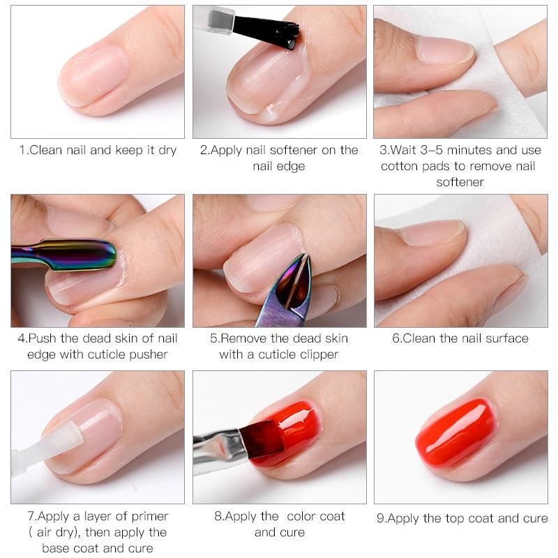 Mtssii Softener Cuticle Remover Nail Cuticle Oil Primer Air Dry Nail Care Tips Treatment Tools Manicure Top Base Matte Coat|Nail Treatments