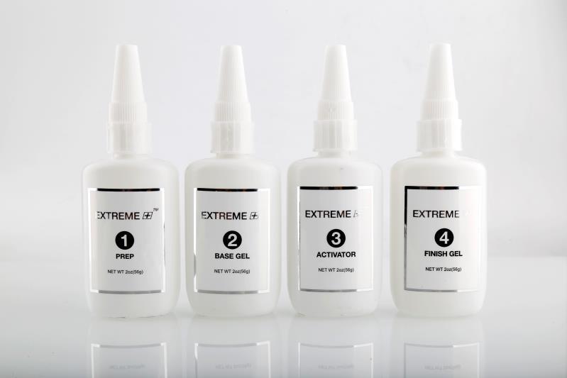 EXTREME+ Dipping Liquid ULTIMATE 2oz - Whole set (Prep, Pro Base, Activator, Finish Gel)