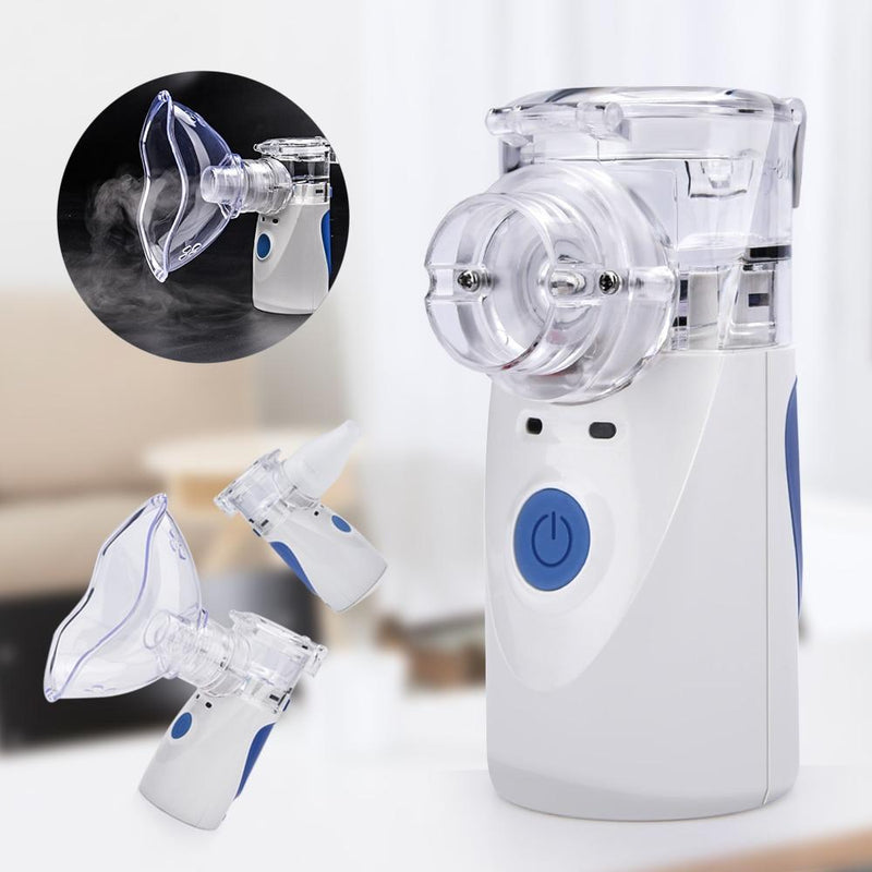 Handheld Portable Nebulizer Medical Humidifier Inhaler Silent Atomization Fine Particles Asthma nebulizador Health Care adulto|Steaming Devices