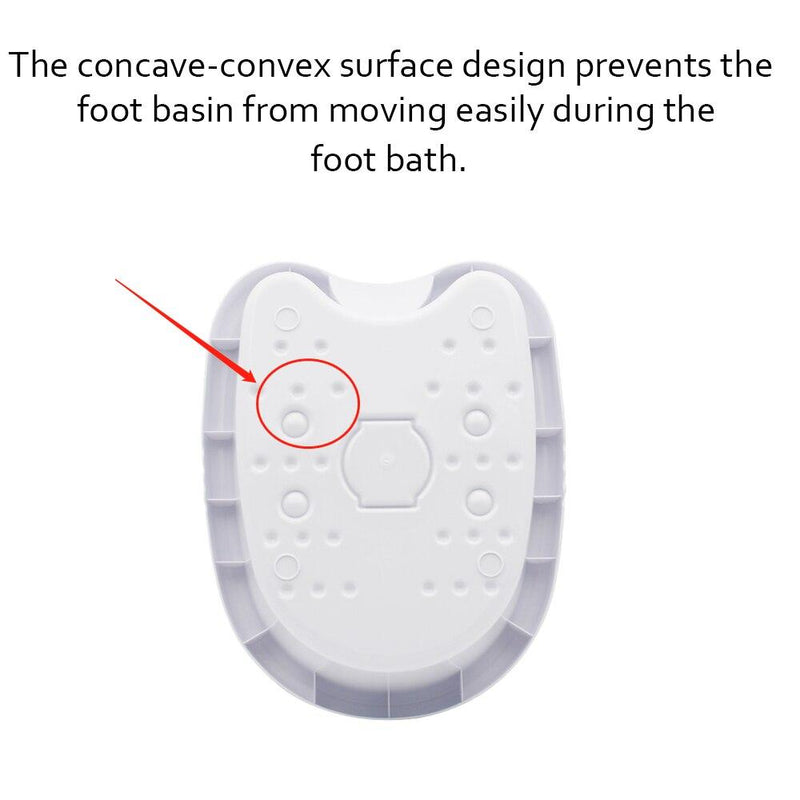 Foot Spa Massager Ionic Foot Bath Tub Basin for All Detox Foot Bath Spa Footbath Machines Heavy Duty Tub Health Care sdyfu|Foot Bath