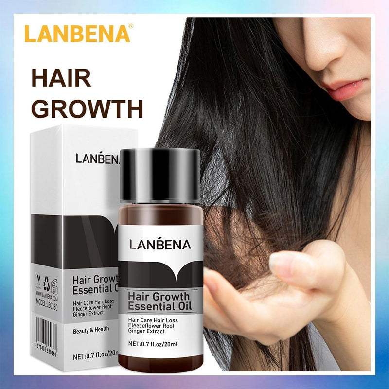 LANBENA Fast Powerful Hair Growth Essence Products Essential Oil Liquid Treatment Preventing Hair Loss Hair Care Andrea MSLQ01|Hair Loss Products