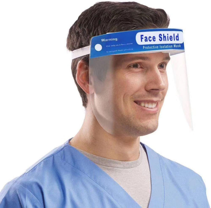 Disposable Safety Face Shield Bag/5pcs (SHIPPING FROM USA _ within 3 Business Days )