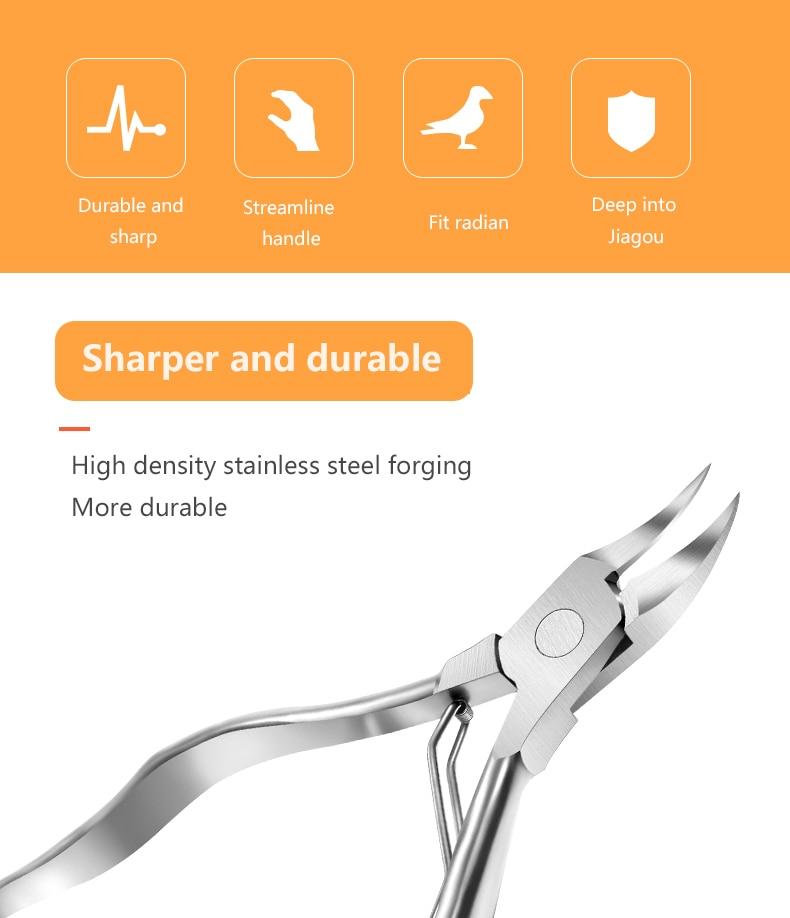 Nail Cuticle Scissors Stainless Steel Manicure Pedicure Tools Golden/Silver/Rainbow Dead Skin Scissor Nipper Clipper Tool|Cuticle Scissors