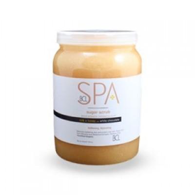 BCL Spa Sugar Scrub Milk + Honey with White Chocolate 64oz