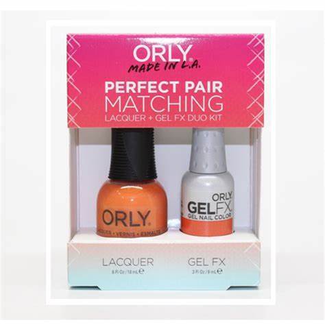 Orly Gel Matching Set - Orange Sorbet