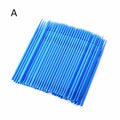 100Pcs/bag Disposable Makeup Eyelashes Individual lashes Applicators Mascara Eyelashes Brush Cotton Swab Dropshipping|Cotton Swabs