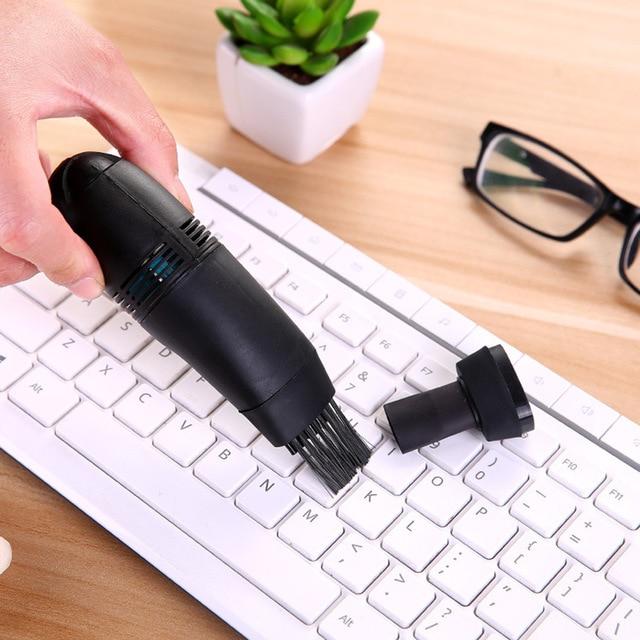 1pc Keyboard clea Mini USBComputer Vacuum Cleaner Brush PC Laptop cleane Dust Cleaning Kit Cleaning tool Household Cleaning|Device Cleaners