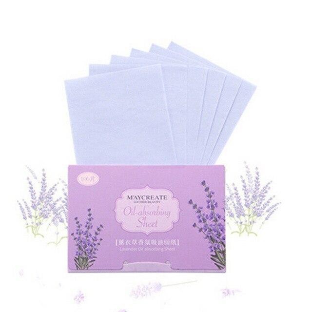 100Pcs Facial Oil Blotting Papers Oil Absorbing Sheets Face Cleanser Acne Treatment Deep Cleansing Oil Control Film Face Makeup|Cotton Pads