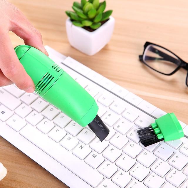 1pc Keyboard clea Mini USBComputer Vacuum Cleaner Brush PC Laptop cleane Dust Cleaning Kit Cleaning tool Household Cleaning|Device Cleaners