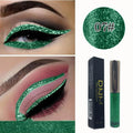 1pc Shiny pearlescent Waterproof Eyeshadow Glitter Liquid Eyeliner Makeup Metallic Eye Liner Long Lasting Cosmetic Tools TSLM2|Eye Shadow & Liner Combination