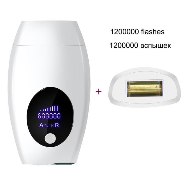 600000 flash professional permanent IPL Laser Depilator LCD laser hair removal Photoepilator women painless hair remover machine|Epilators