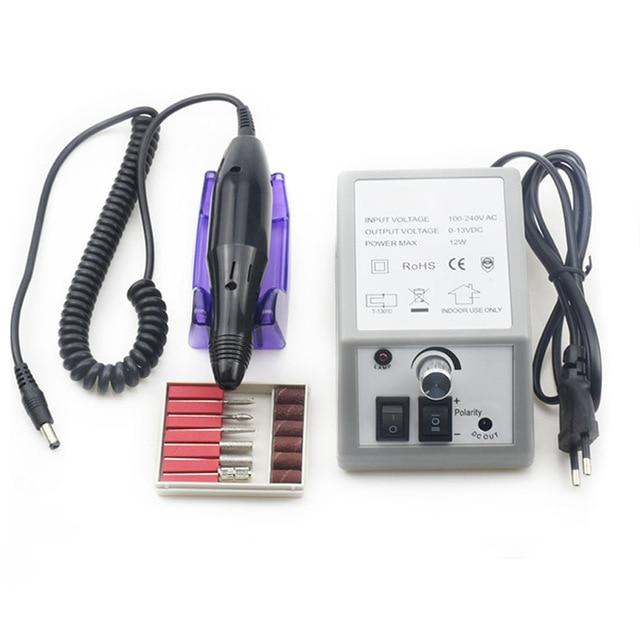 35W 35000RPM JD700 Pro Electric Nail Drill Machine Equipment Manicure Pedicure Files Nail Art Drill Pen Machine Set Tools|Electric Manicure Drills