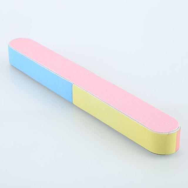 1/2/10pcs Durable Sponge Nail File White Sanding Buffer Block Acrylic Block Polish Pedicure Manicure Nail Art Tool|Nail Files & Buffers